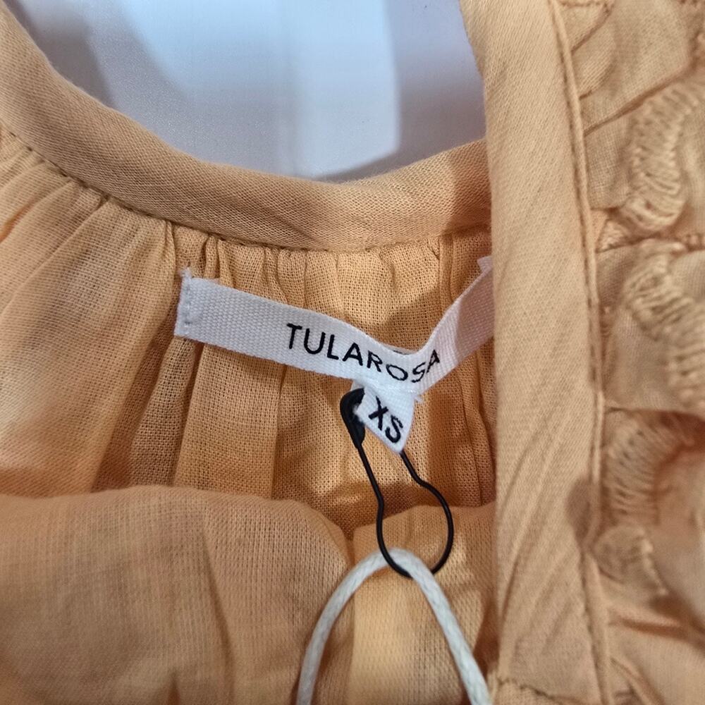 Tularosa Crawford Dress in Cantaloupe Orange XS - Picture 7 of 12